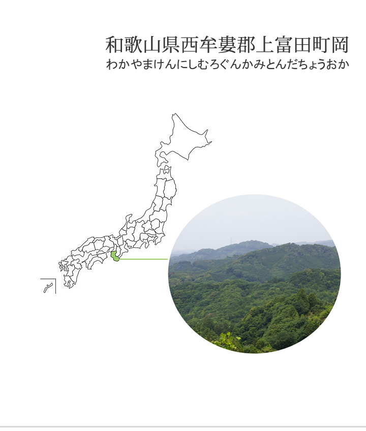 和歌山県西牟婁郡上富田町岡